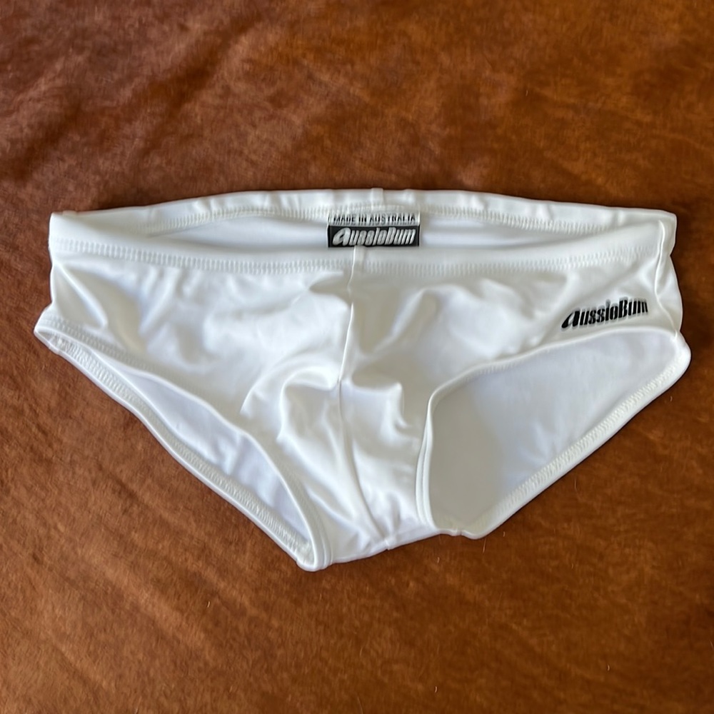 NWOT White speedos